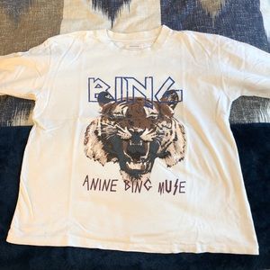 Anine Bing Tiger tee size M